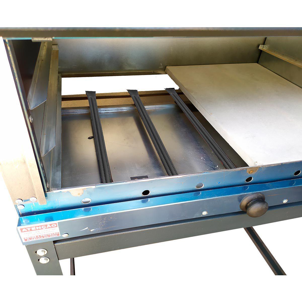 Forno de Lastro a Gás 80x60 - MR Médio - Imagem 4
