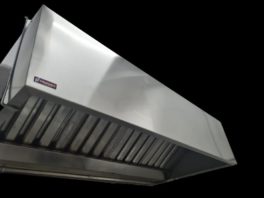 Coifa Encosto Com Filtros em Aço inox